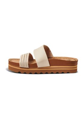 Cushion Vista Hi Wedge Sandals