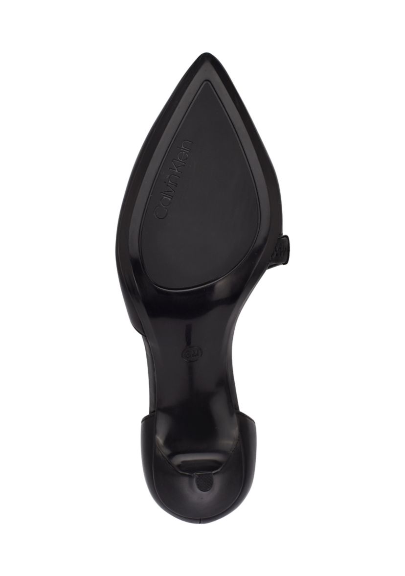 Calvin Klein Gilisa Asymmetrical Strap DOrsay Pumps