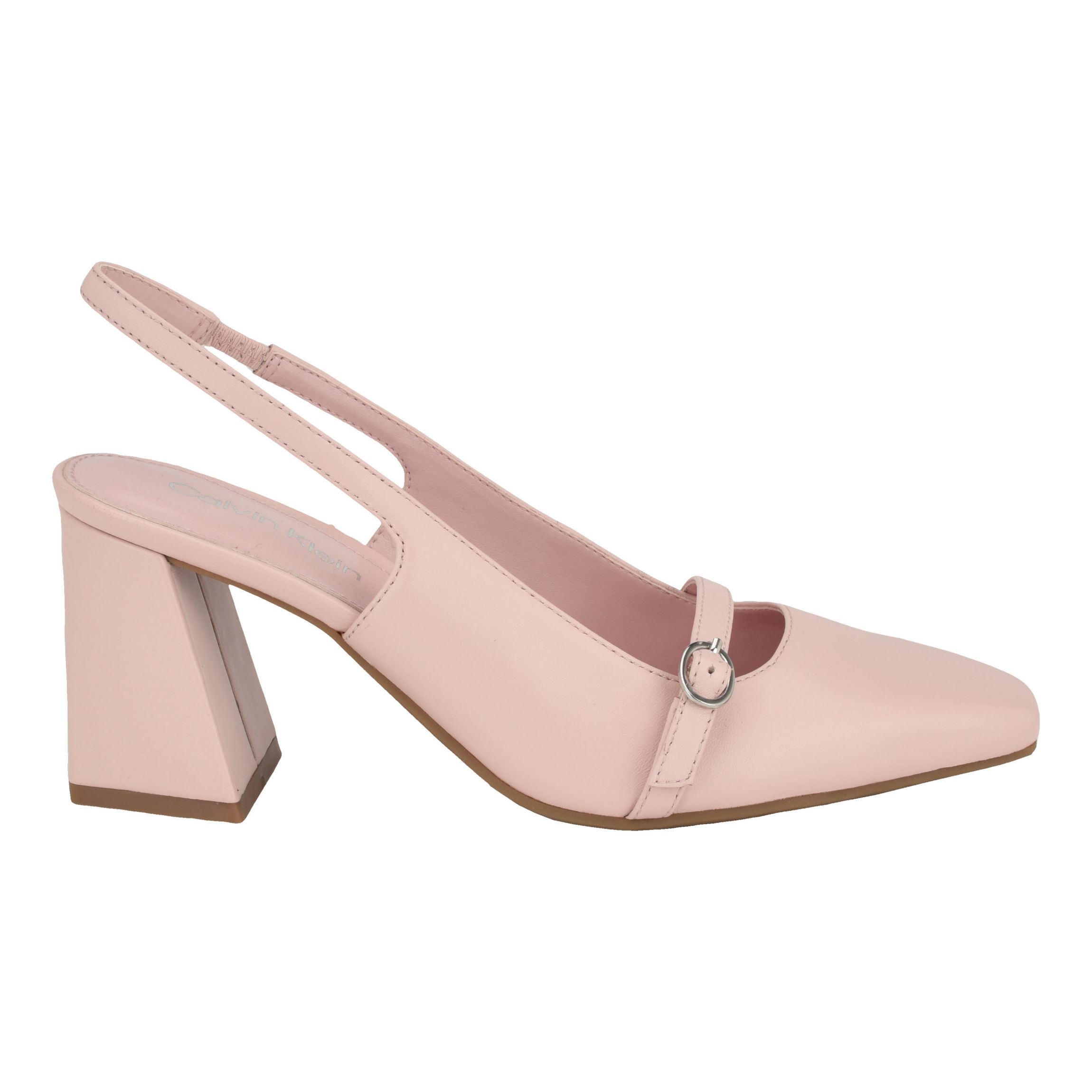 Ellisa Square Toe Block Heel Dress Pumps