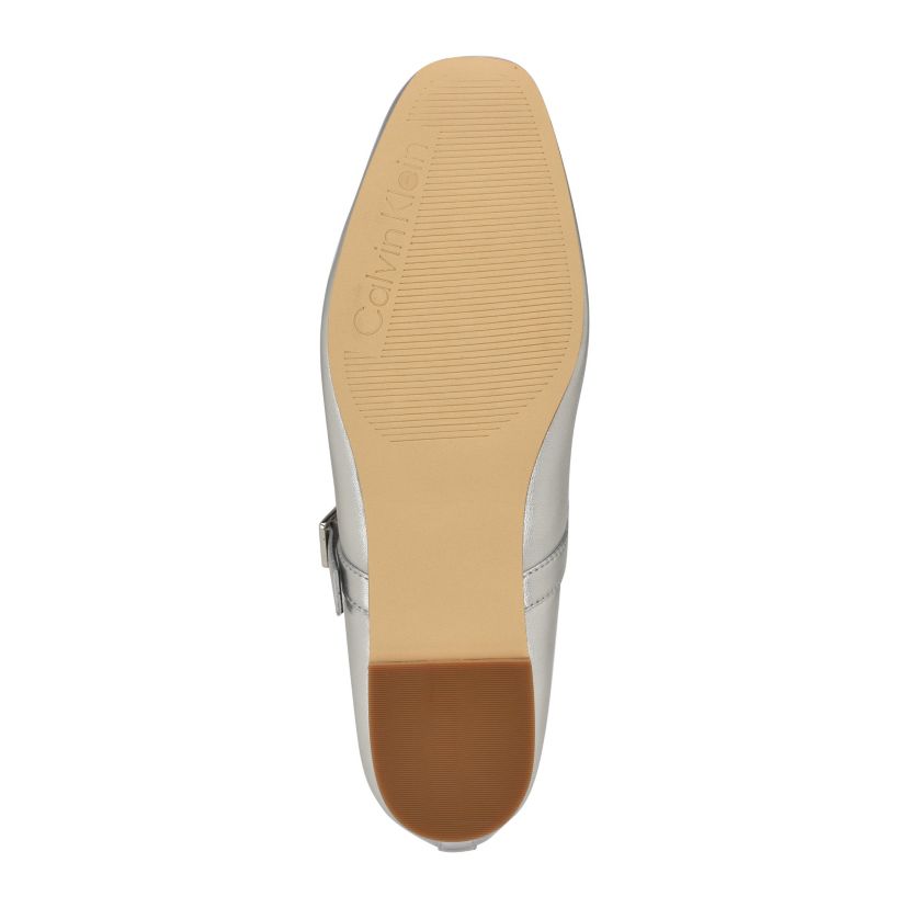 Greto Square Toe Adjustable Strap Dress Flats