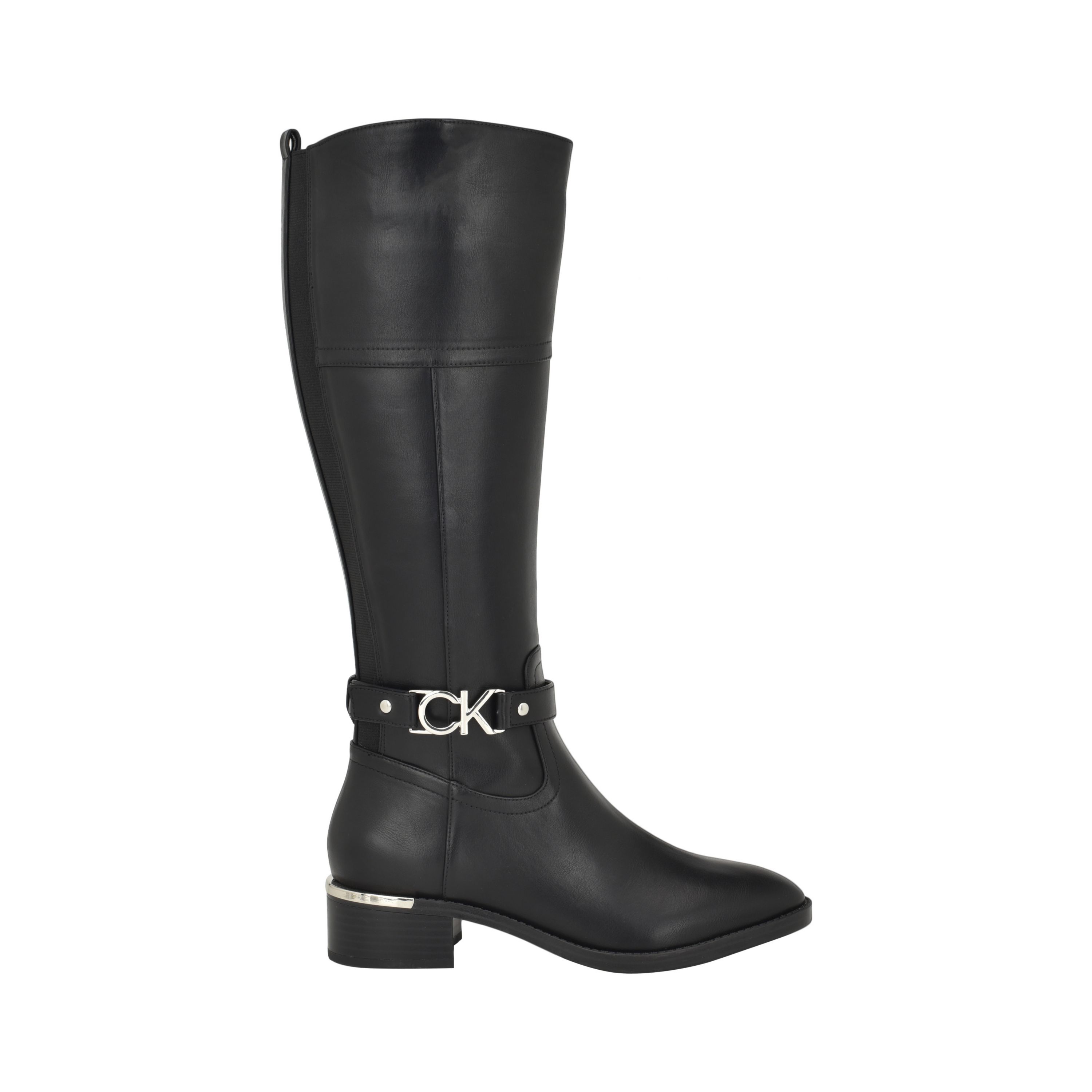 Daphny Pointy Toe Block Heel Casual Boots