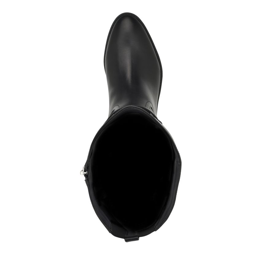 Daphny Pointy Toe Block Heel Casual Boots