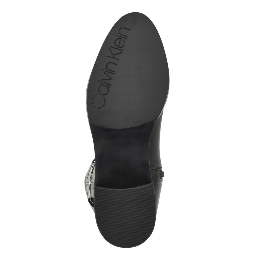 Daphny Pointy Toe Block Heel Casual Boots
