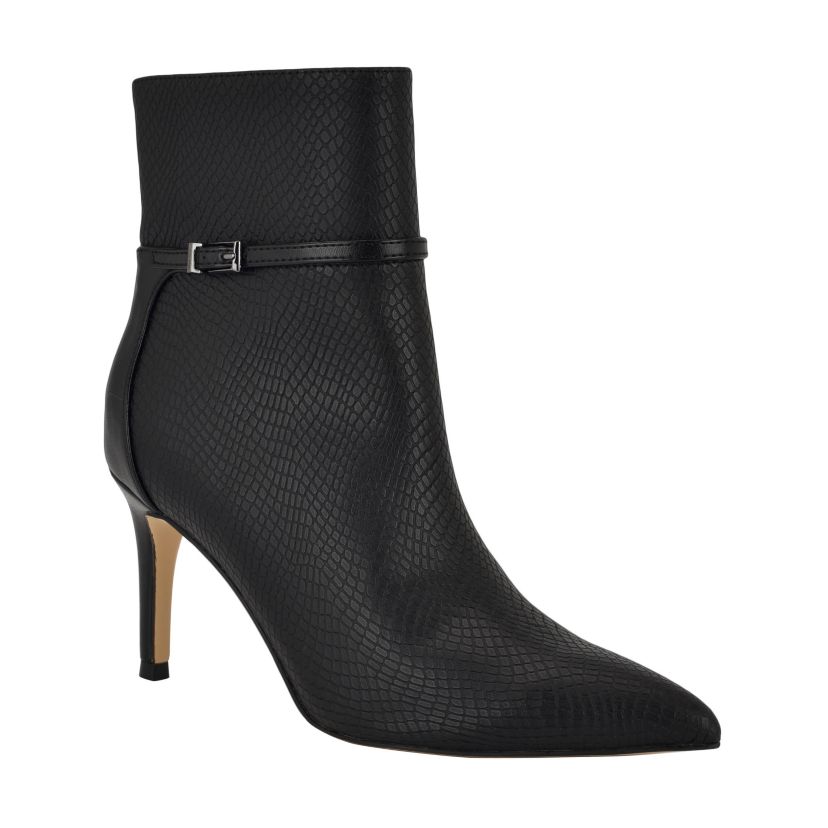 Vivera Pointy Toe Stiletto Heel Dress Booties