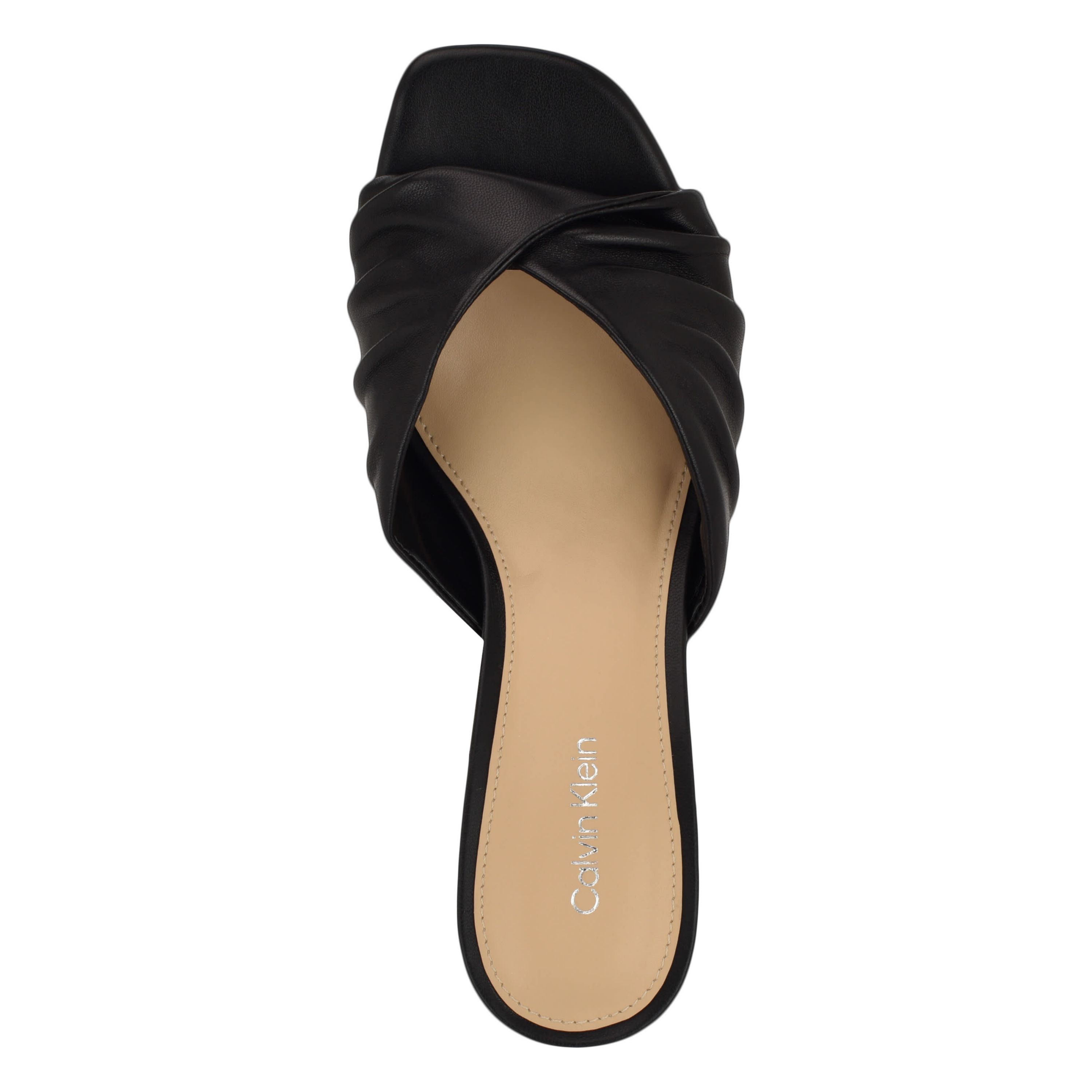 Imeena Stiletto Heel Slip-on Dress Sandals
