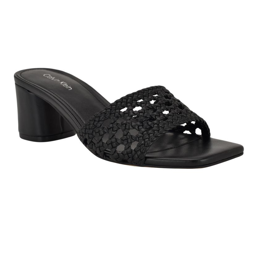 Brianny Block Heel Dress Slip-on Sandals
