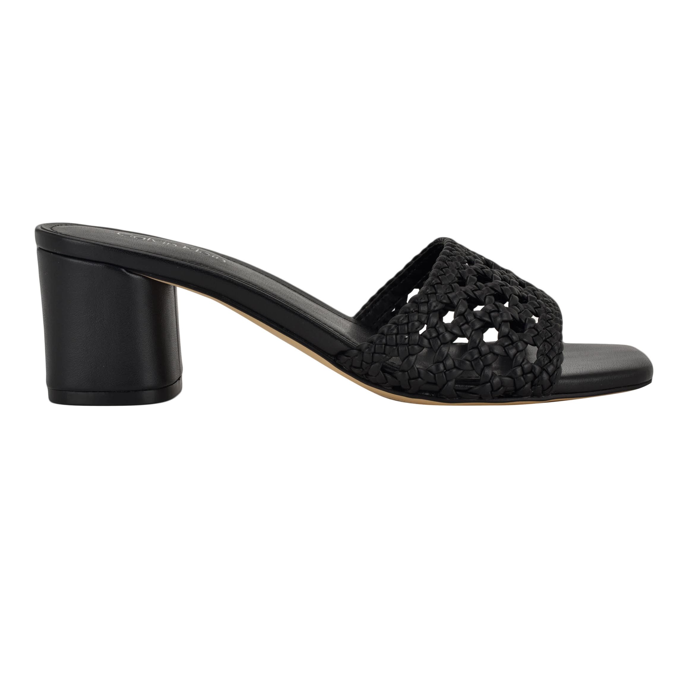Brianny Block Heel Dress Slip-on Sandals