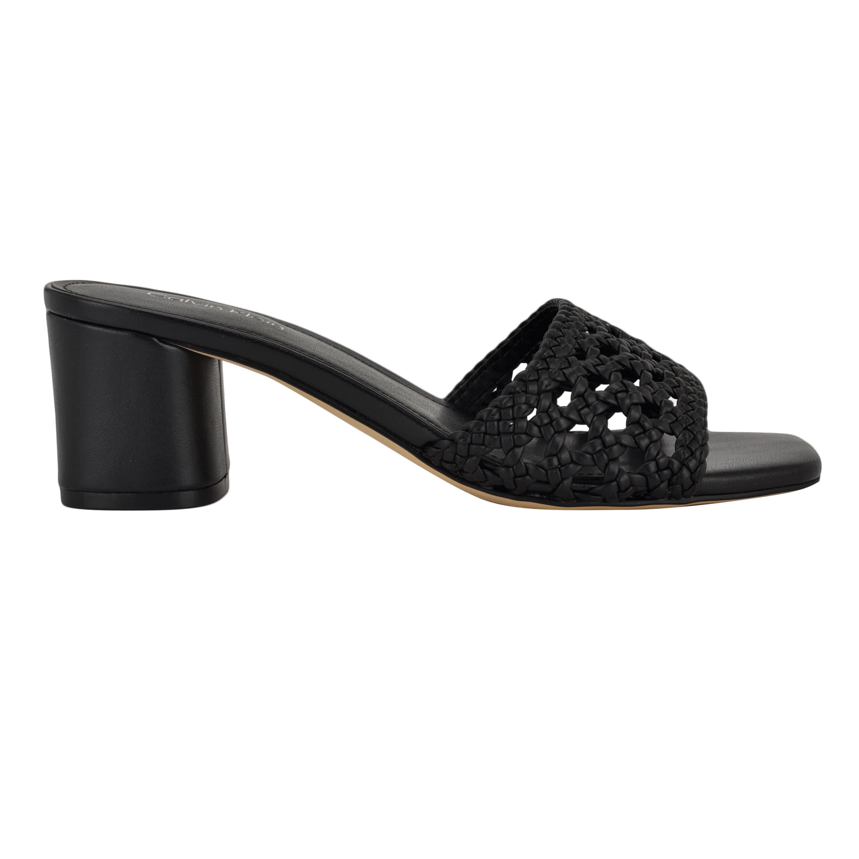 Brianny Block Heel Dress Slip-on Sandals