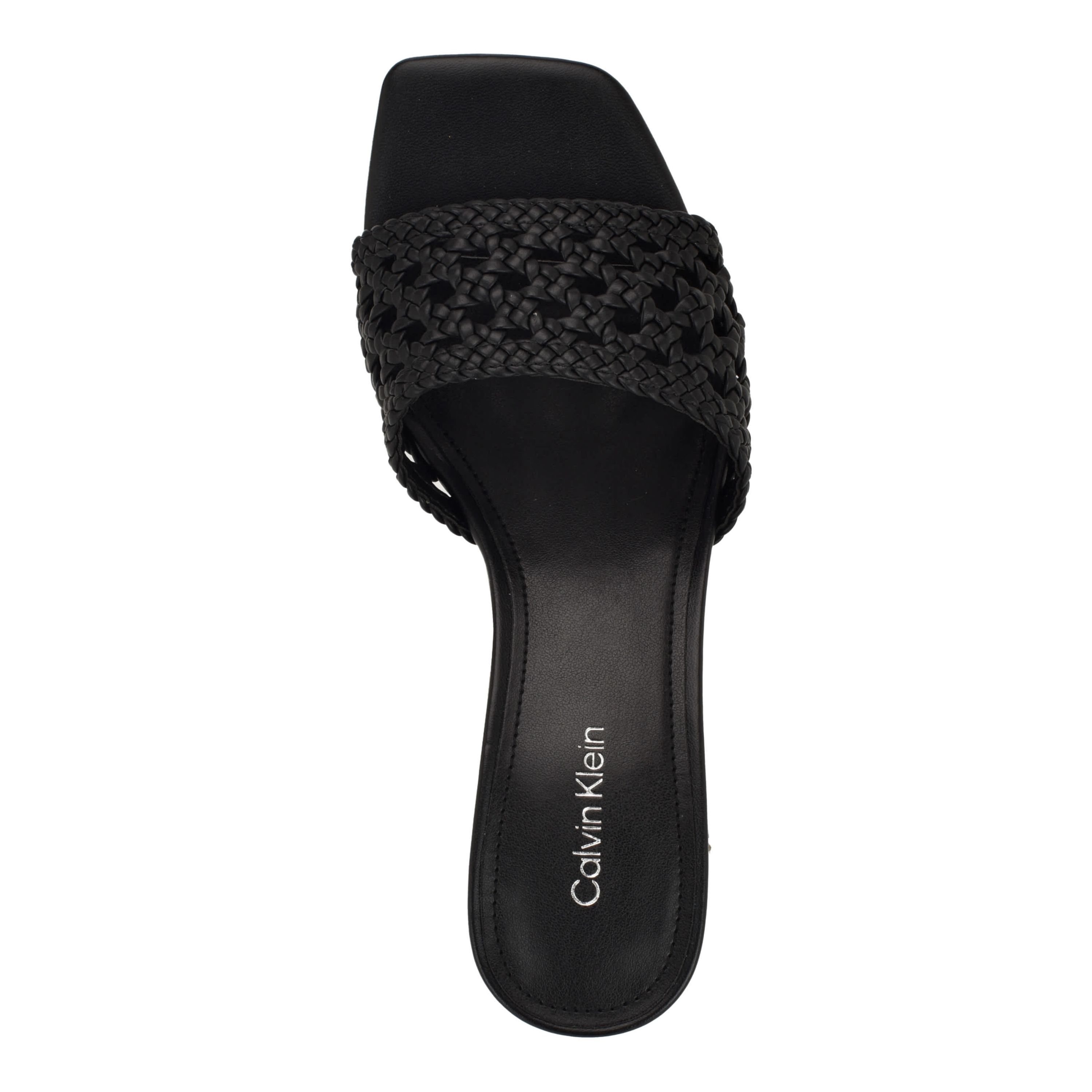 Brianny Block Heel Dress Slip-on Sandals