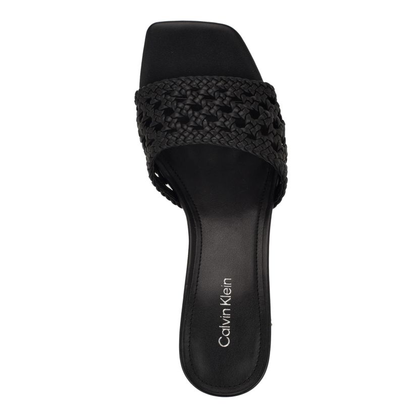 Brianny Block Heel Dress Slip-on Sandals
