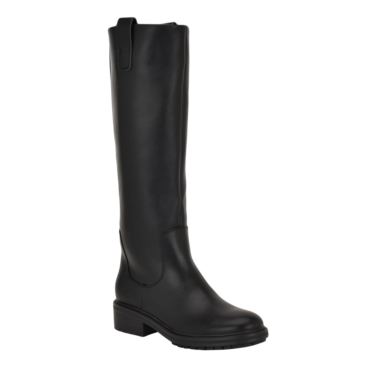 Pauline Round Toe Tall Shaft Dress Boots