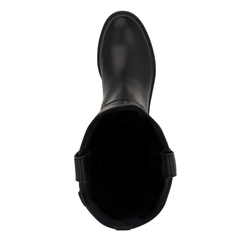 Pauline Round Toe Tall Shaft Dress Boots