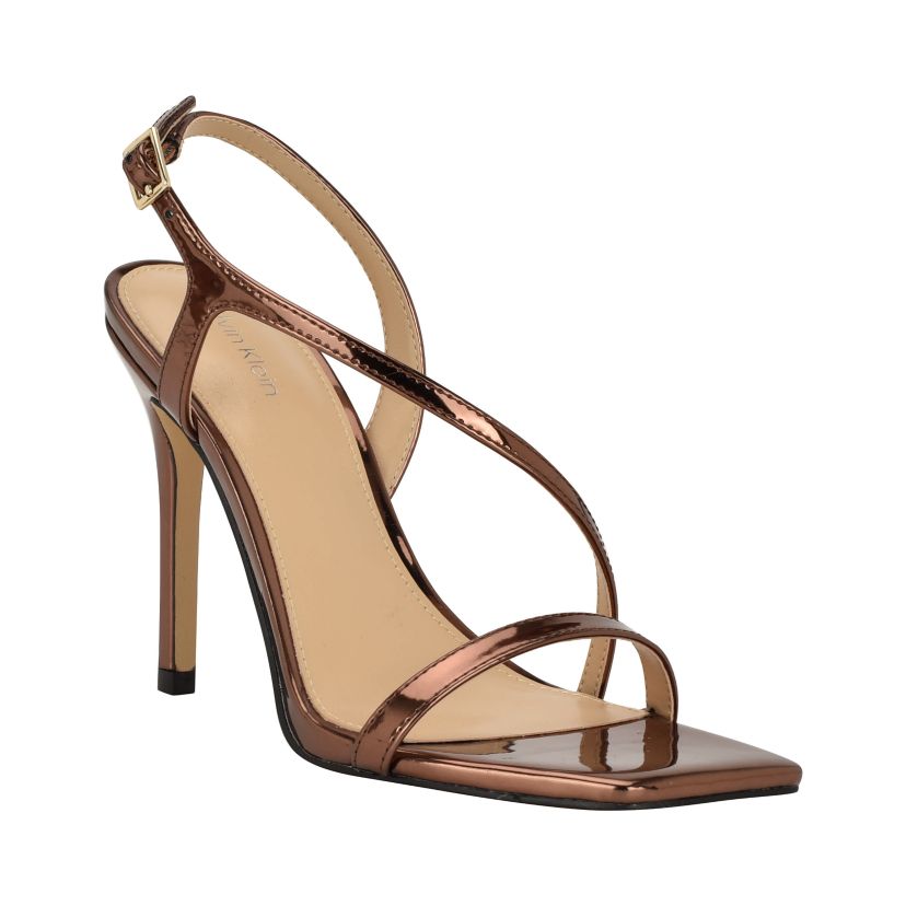 slim fit dress slacks Women's Waltz Ankle Strap Sandals - Gold main image 1