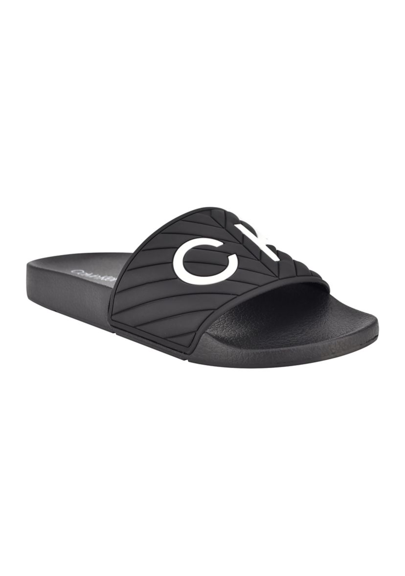 Anders CK Quilted Pool Slides