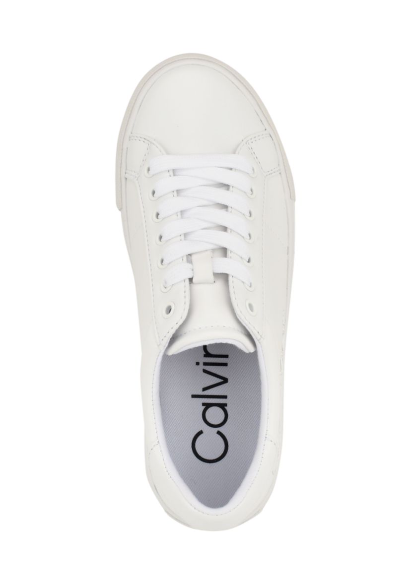 Camzy Round Toe Lace Up Casual Sneakers