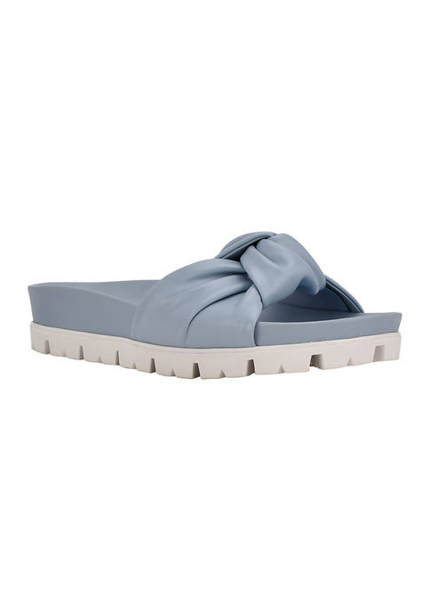Calvin Klein Chaya Platform Slide Sandals