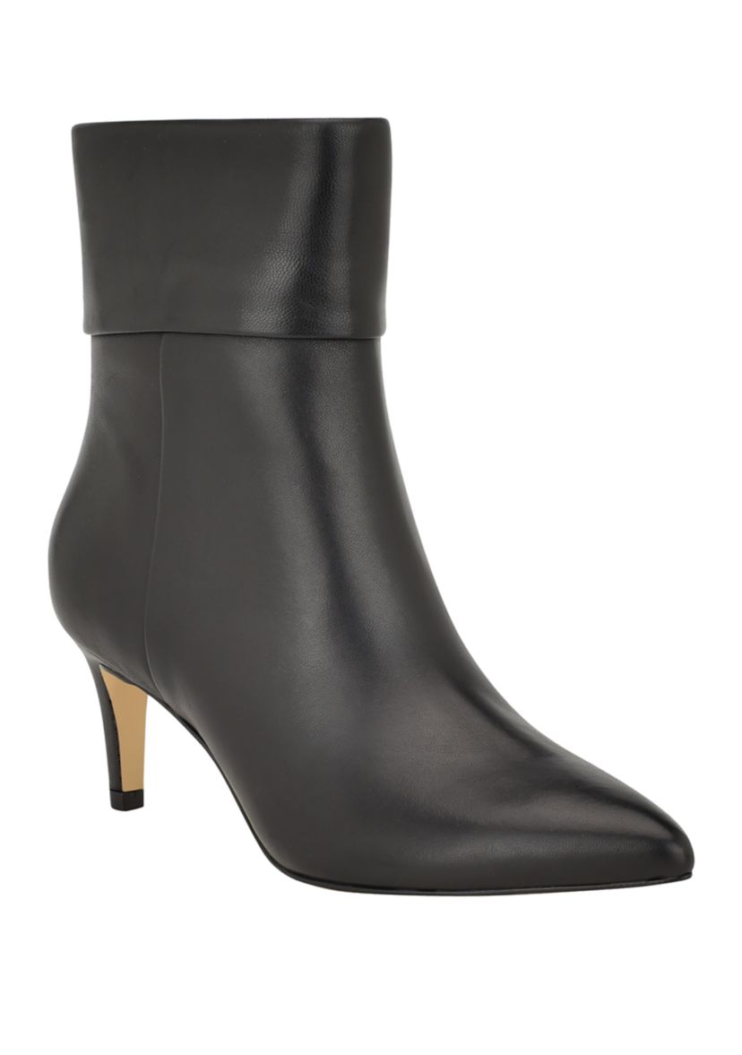 Genteel Foldover Stiletto Dress Boots
