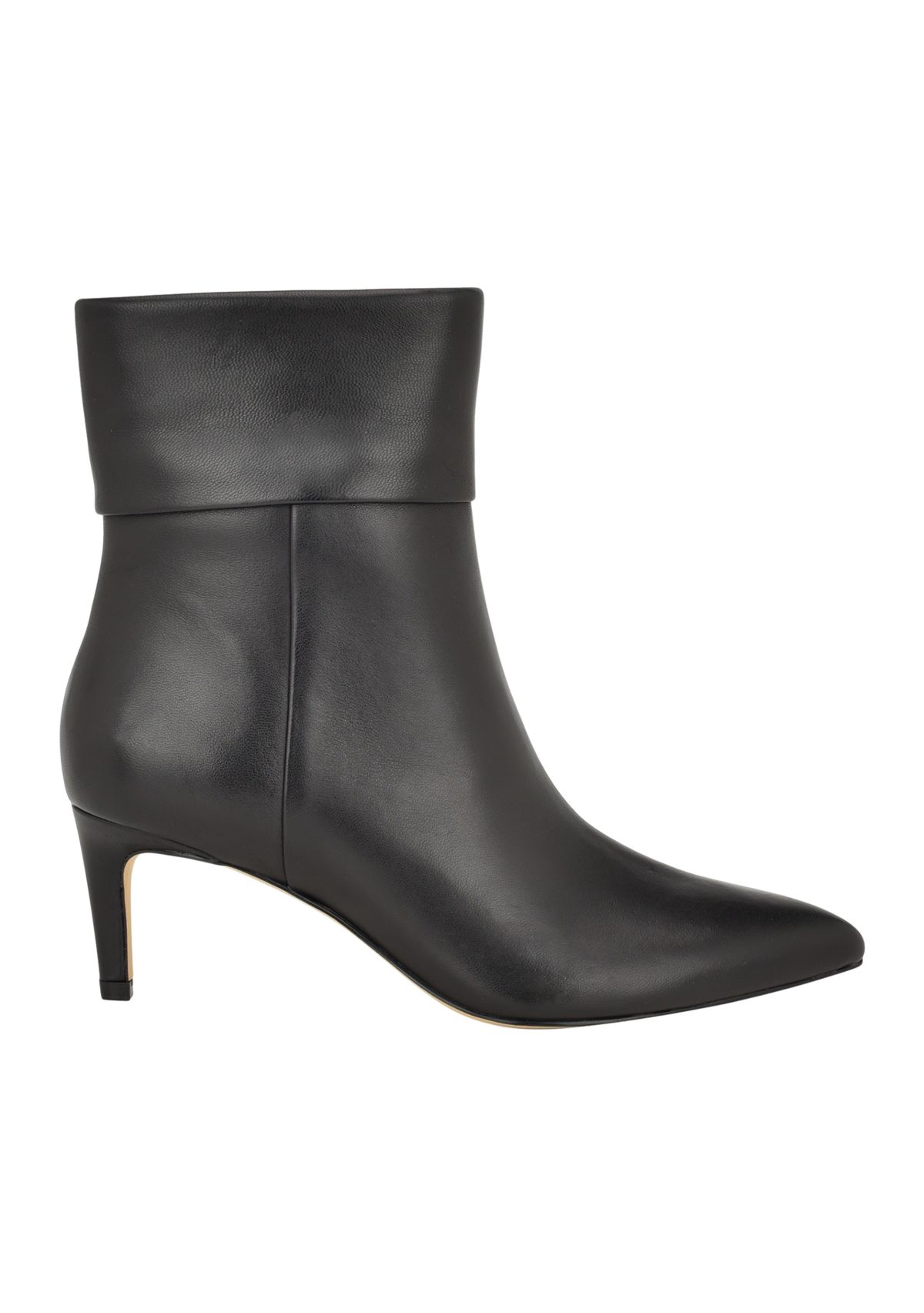 Genteel Foldover Stiletto Dress Boots