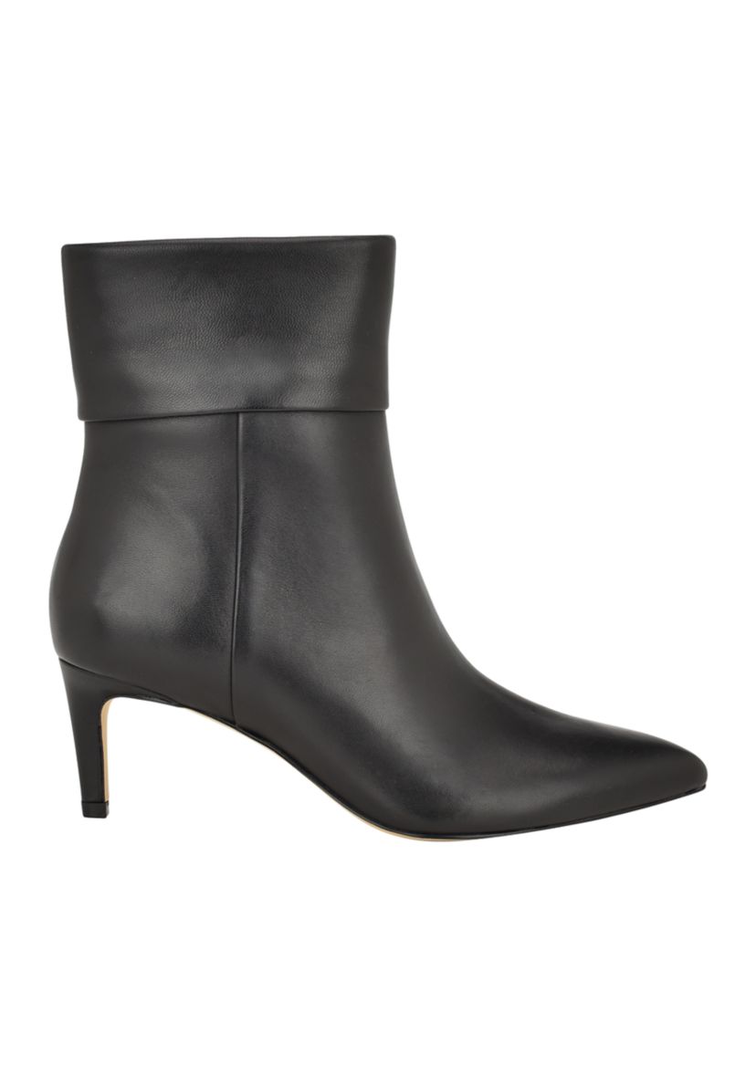 Genteel Foldover Stiletto Dress Boots
