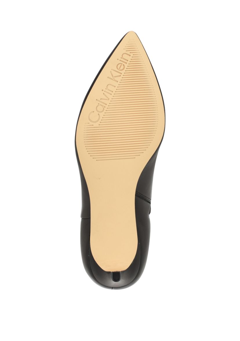 Genteel Foldover Stiletto Dress Boots