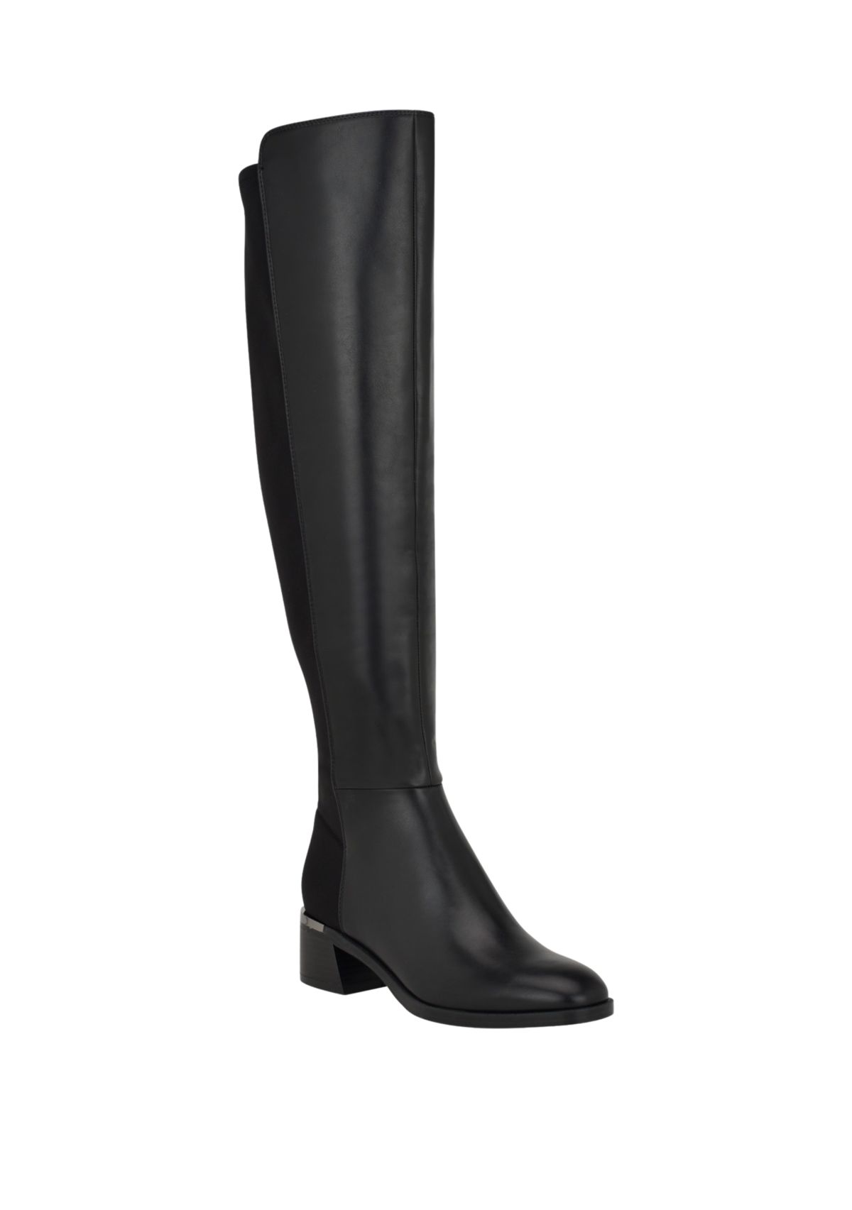 Jotty Round Toe Over the Knee Dress Boots