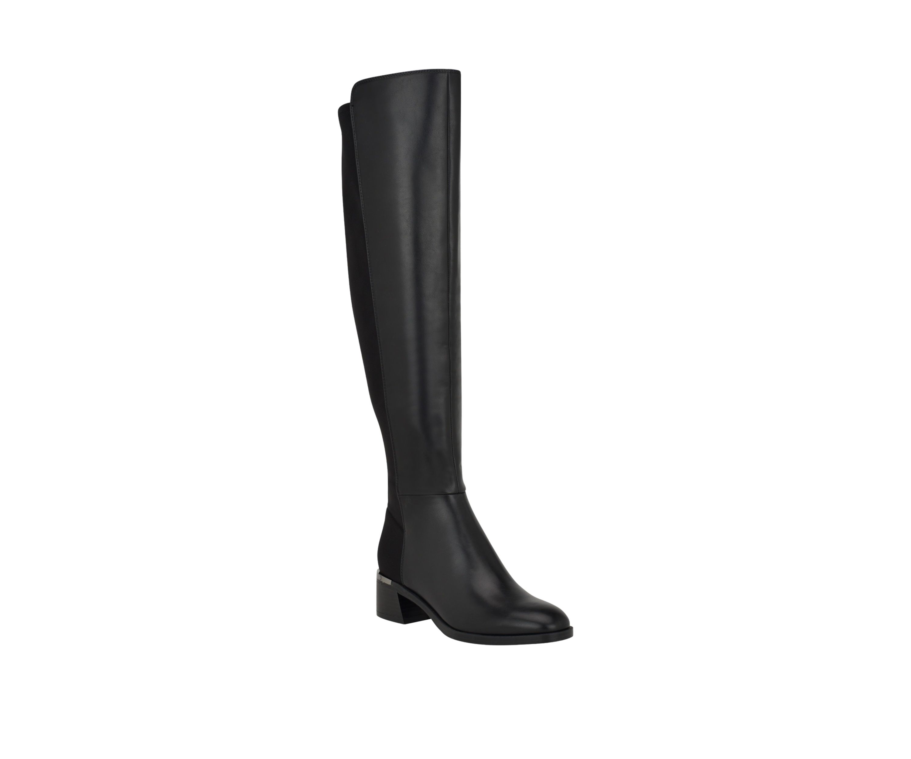 Jotty Round Toe Over the Knee Dress Boots
