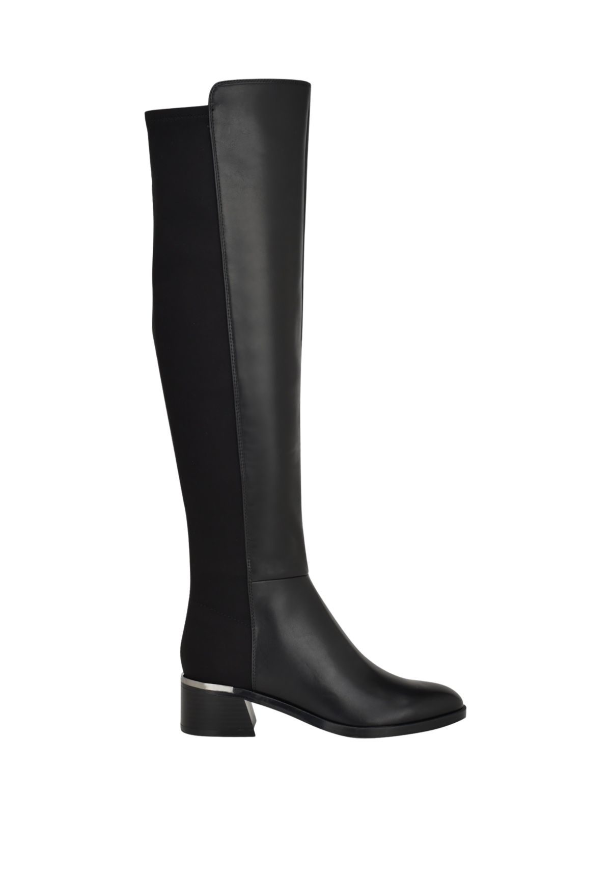 Jotty Round Toe Over the Knee Dress Boots