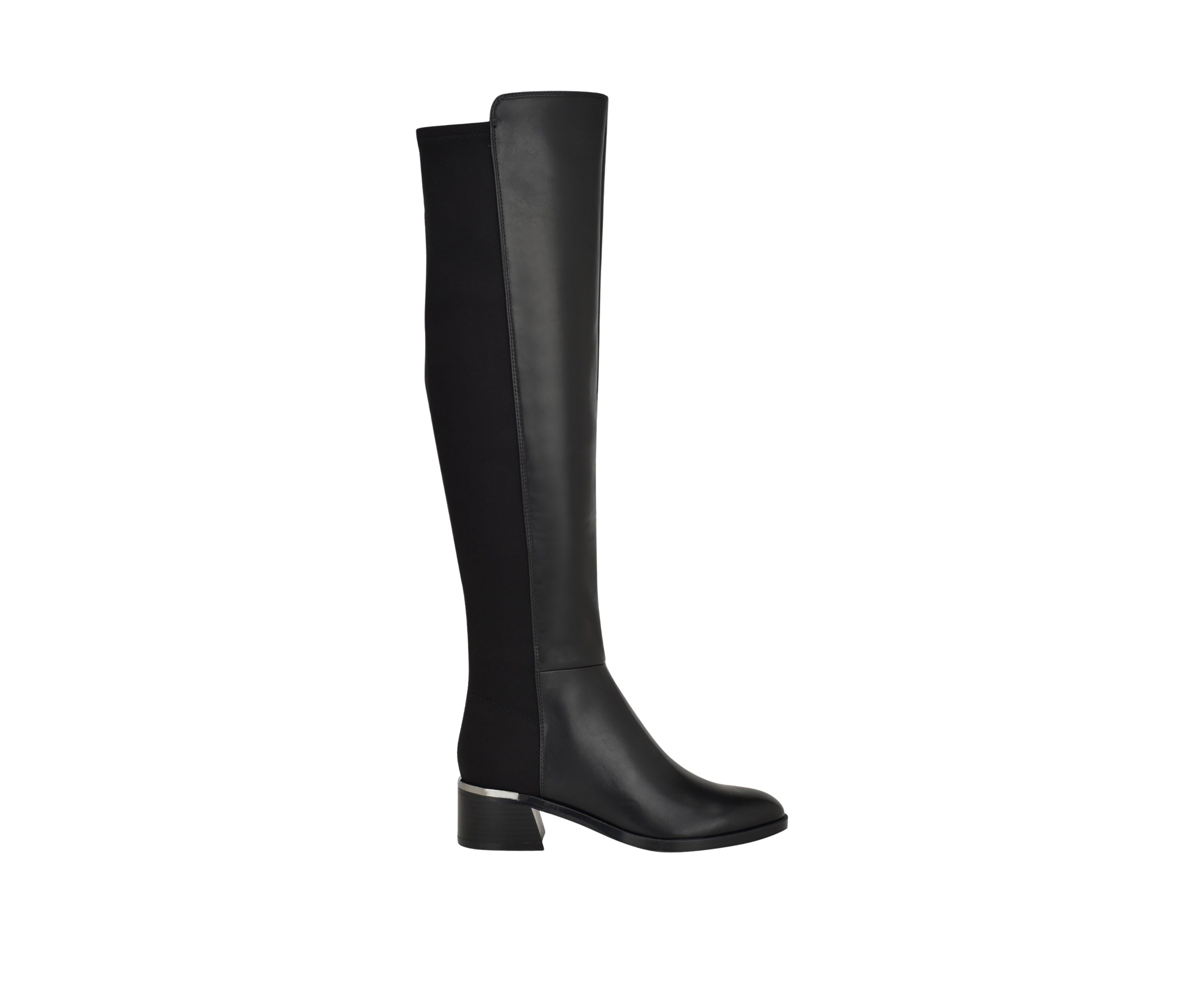 Jotty Round Toe Over the Knee Dress Boots