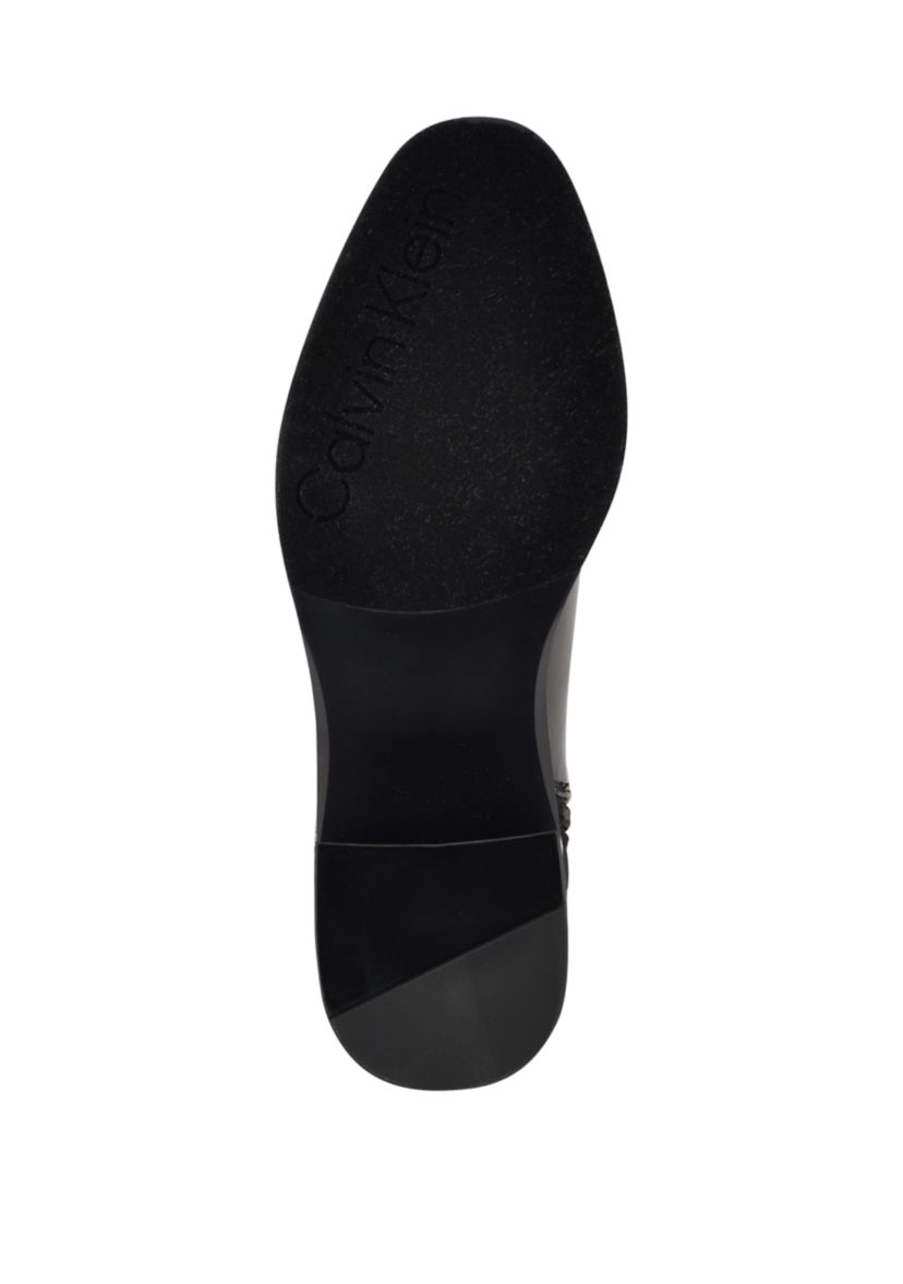 Jotty Round Toe Over the Knee Dress Boots