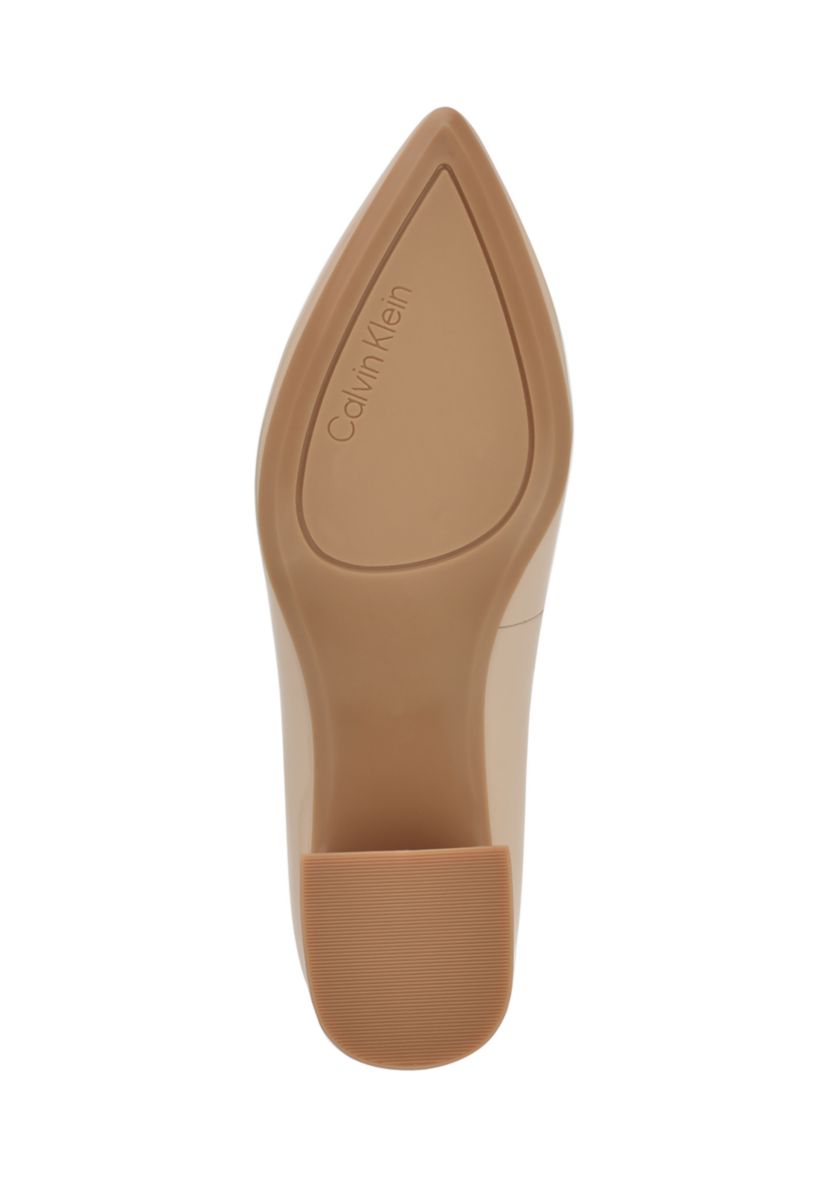 Lenott Slip On Pointy Toe Dress Pumps