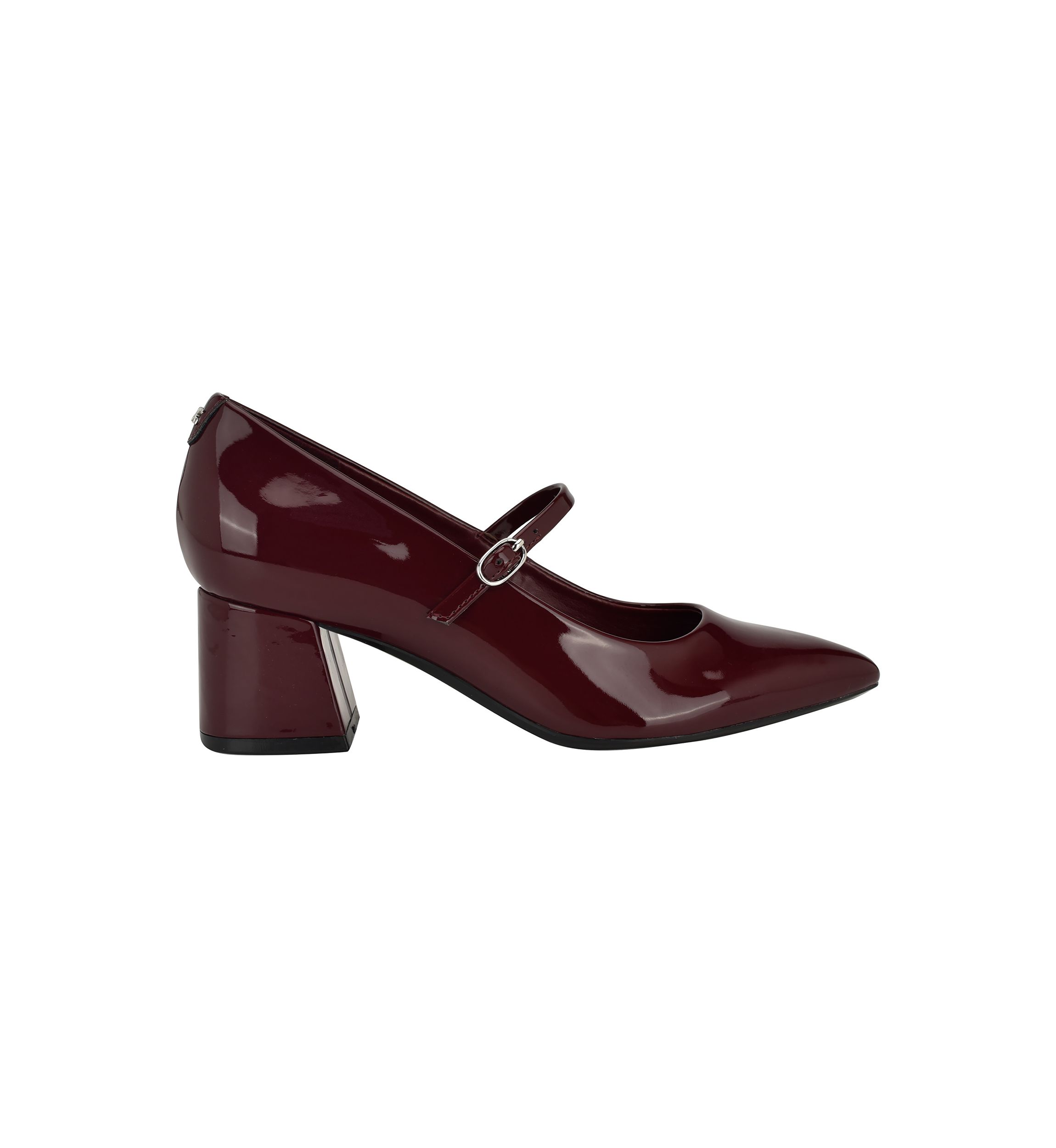 Leora Block Heel Pointy Toe Mary Jane Pumps