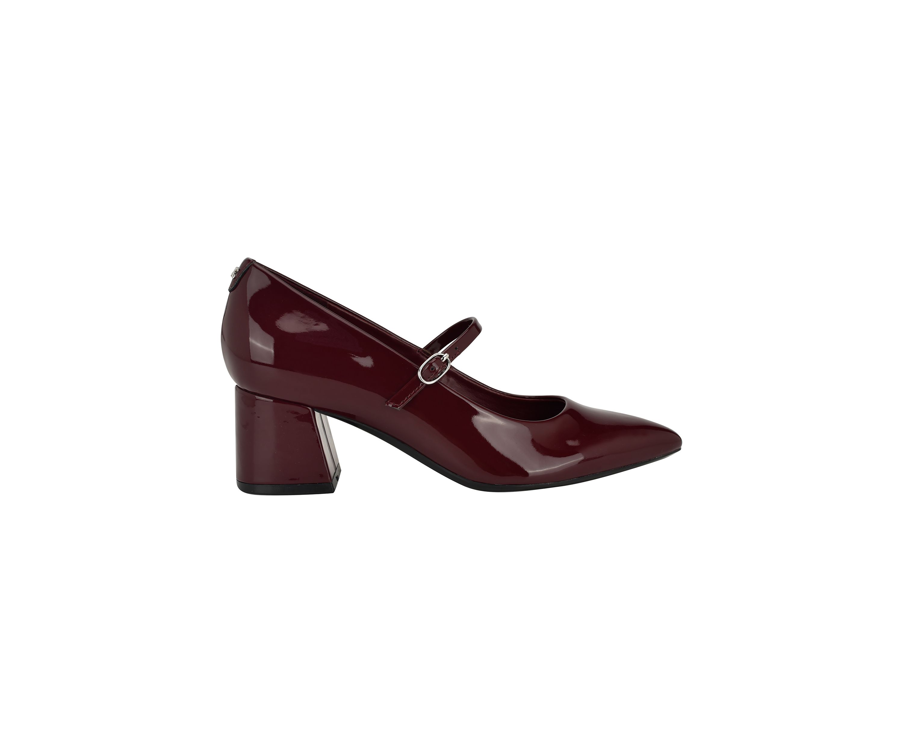 Leora Block Heel Pointy Toe Mary Jane Pumps