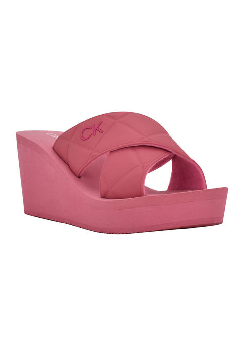 Calvin Klein Rhena Wedge Sandals