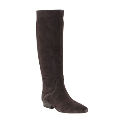 Calvin Klein Women's Slona Knee High Boots, Dark Brown, 6.5M