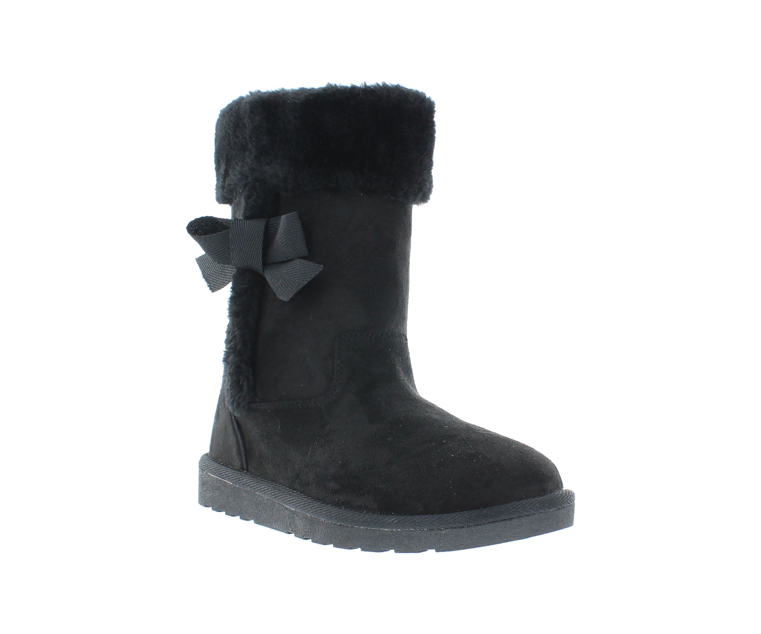 Bow Fur Boots