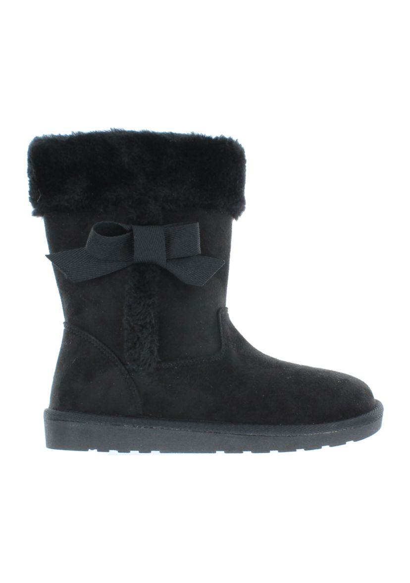 Bow Fur Boots