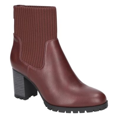 Lucia Block Heel Ankle Boots