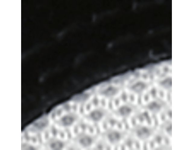 Black Suede / White Mesh