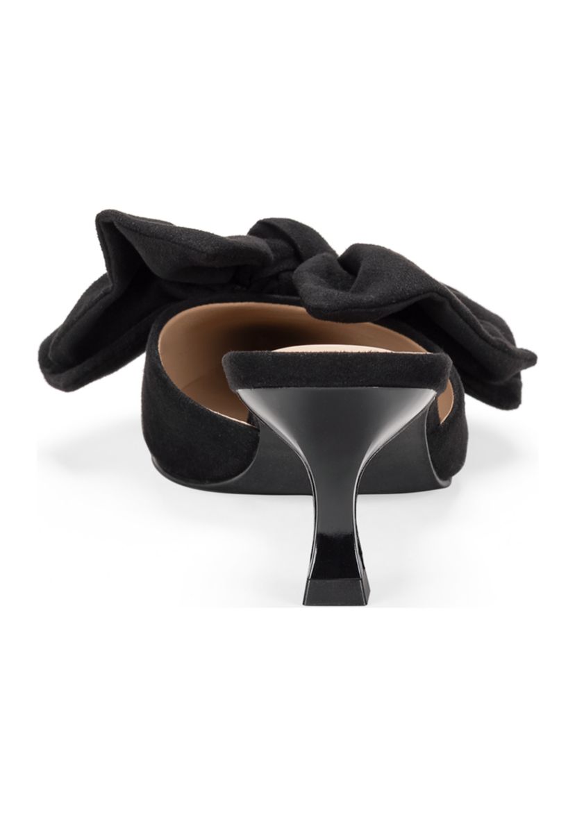 Francie Bow Top Heels