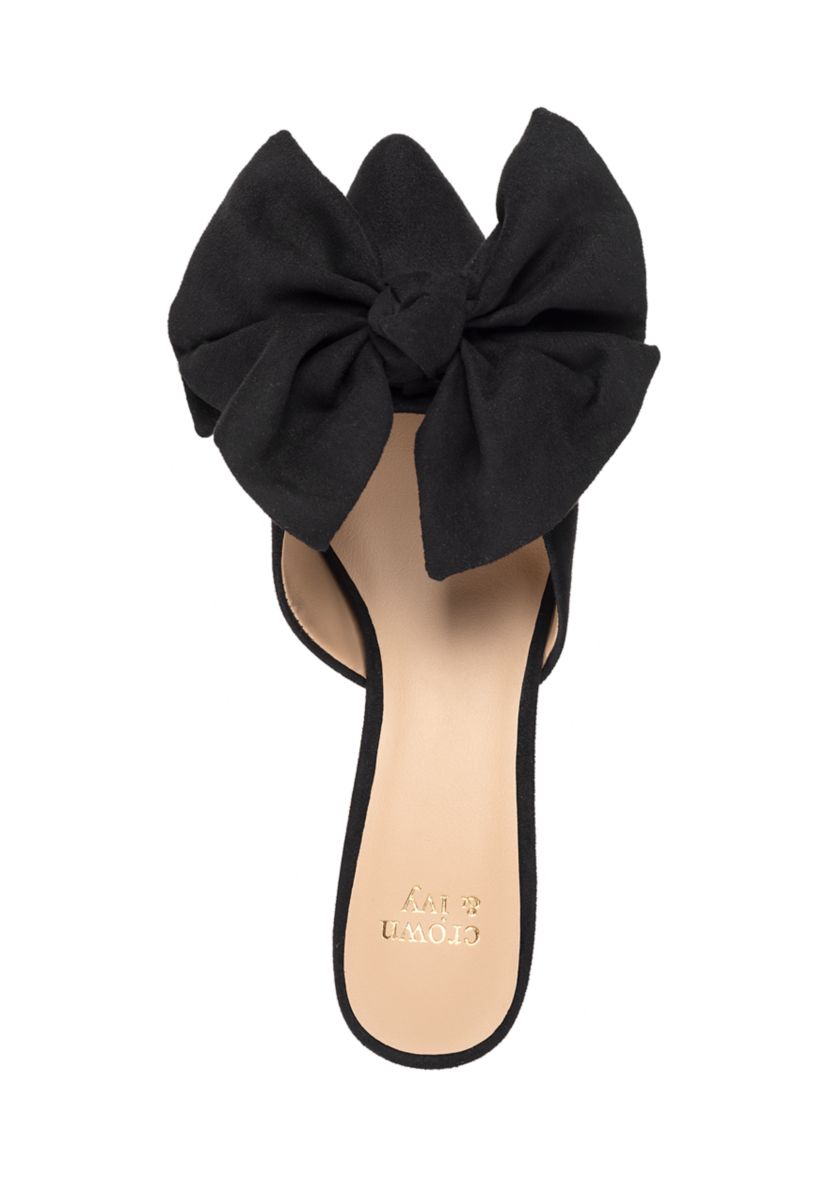 Francie Bow Top Heels