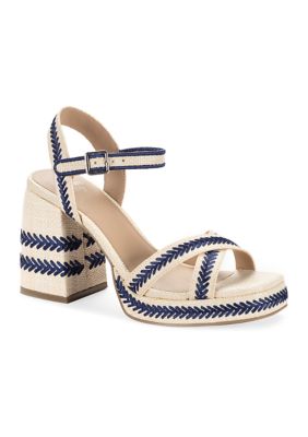 Crown & Ivy™ Carlita Trimmed Sandals