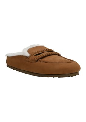 Wonderly Women's Izzie Fur Trimmed Clogs, 9.5M