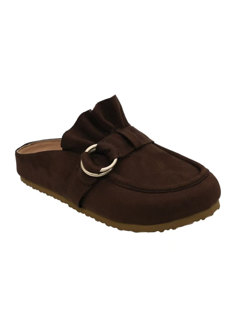 Isabel Ruffle Clogs