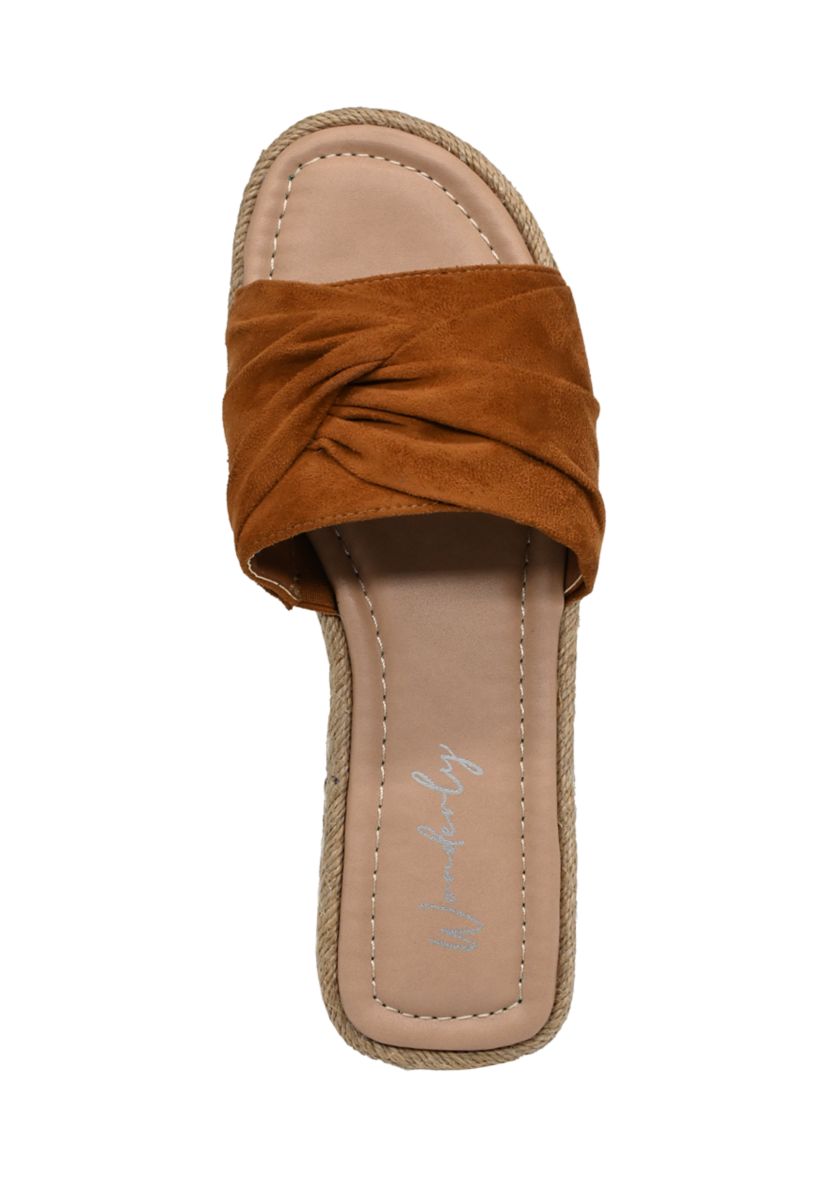 Womens Willow Twist Flatform Sandals