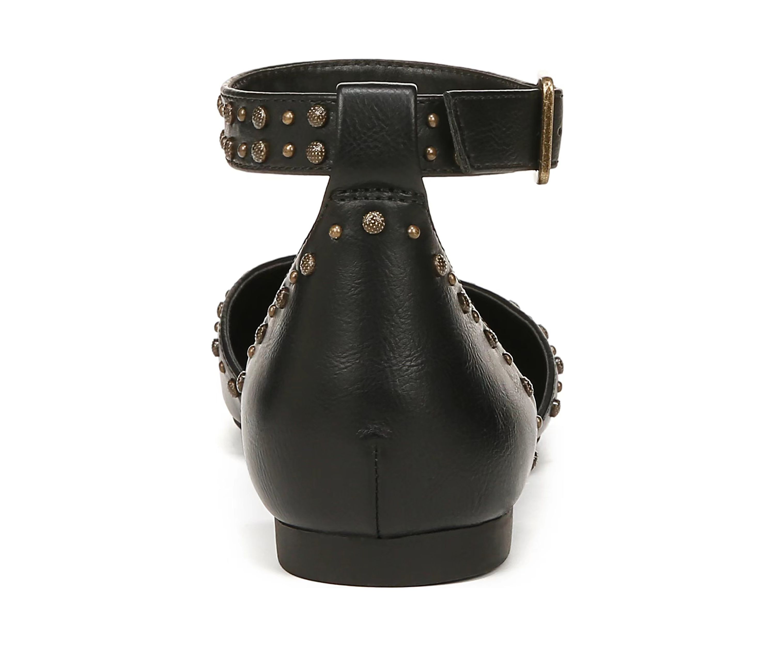 Eloise Studded Ankle Strap Flats