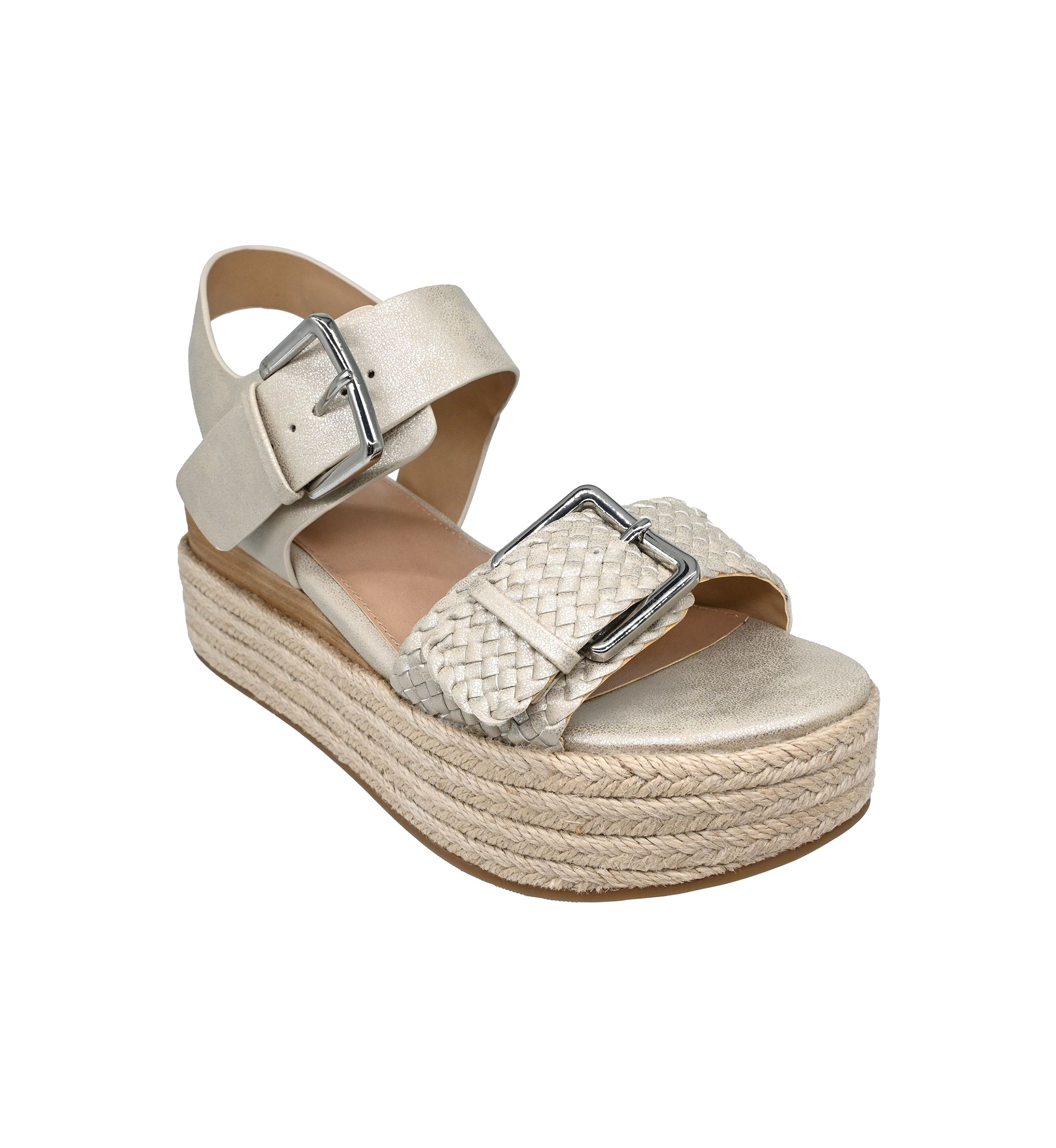 Harper Platform Wedge Sandals