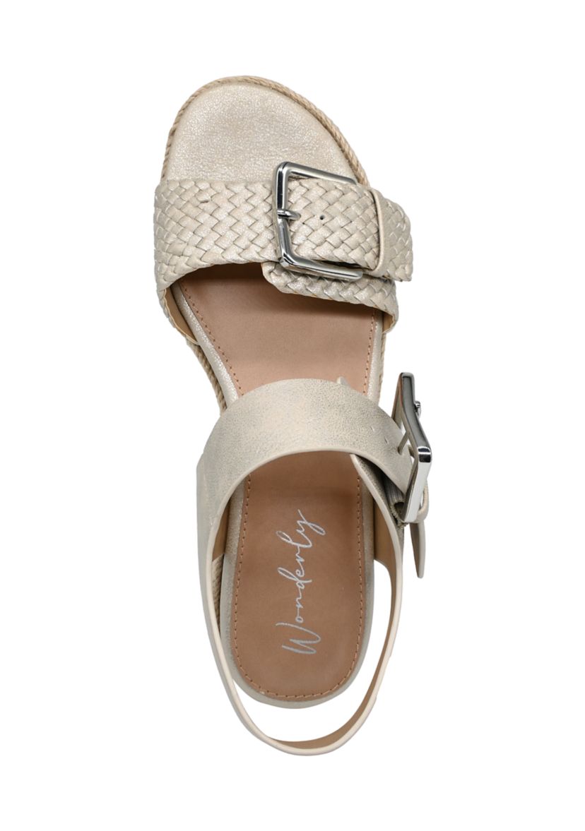 Harper Platform Wedge Sandals