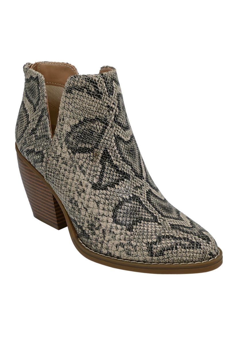 Vanessa Cutout Booties
