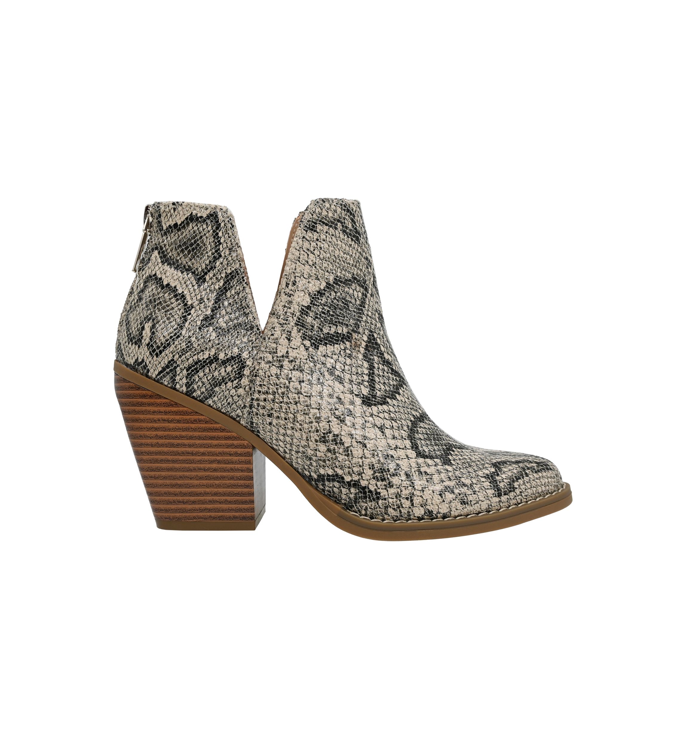 Vanessa Cutout Booties