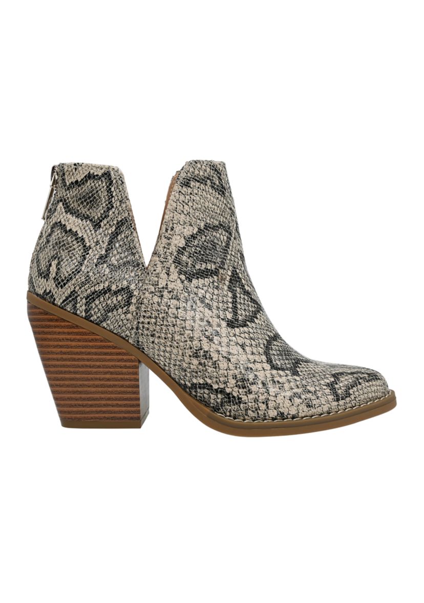 Vanessa Cutout Booties